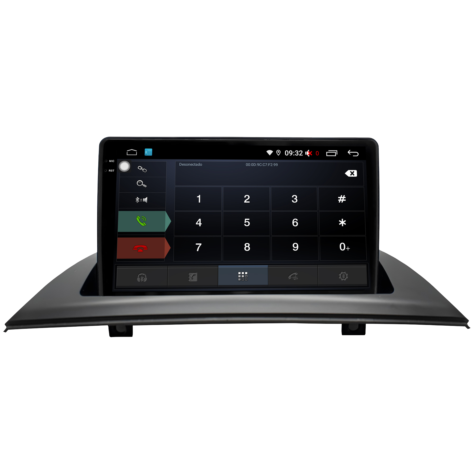 MULTIMÍDIA <BR> AIKON PRÓTON <BR> 4RAM 64GB QLED 9'' <BR> X3 2006 A 2010 - Imagem 6