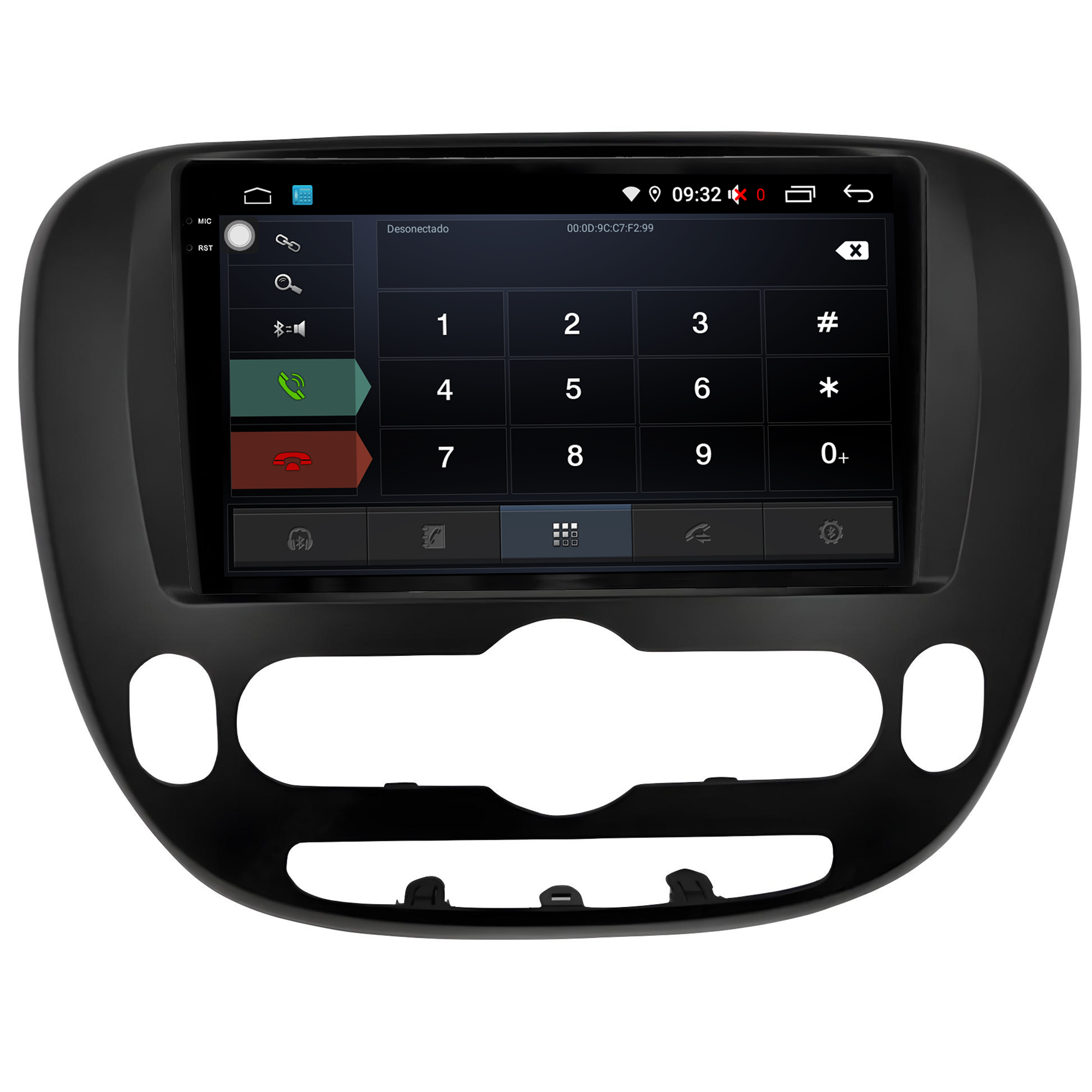 MULTIMÍDIA <BR> AIKON PRÓTON <BR> 4RAM 64GB QLED 9'' <BR> SOUL 2015 A 2021 - Imagem 6