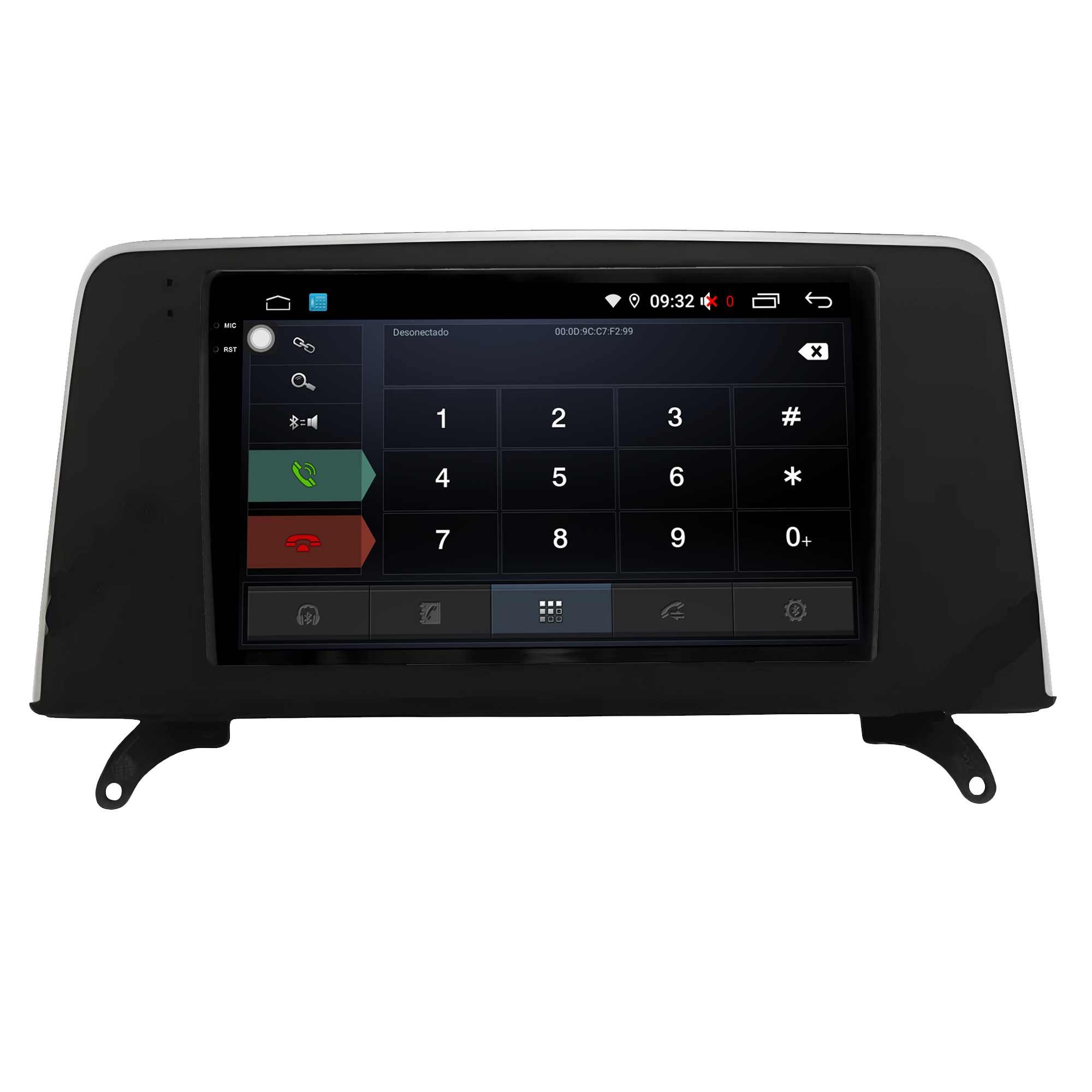 MULTIMÍDIA <BR> AIKON PRÓTON <BR> 4RAM 64GB QLED 9'' <BR> X5 2009 A 2013 <BR> X6 2009 A 2014 - Imagem 6