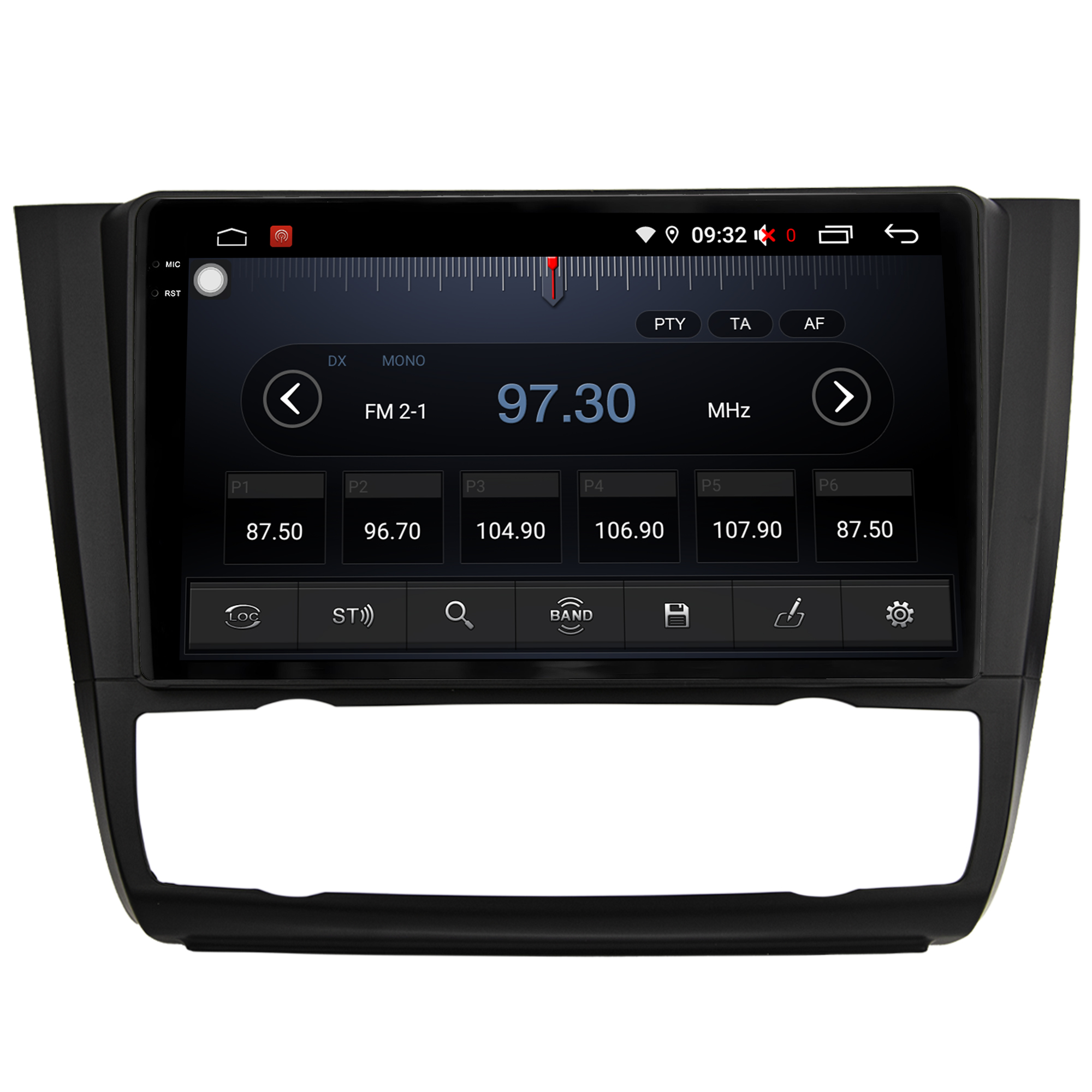 MULTIMÍDIA <BR> AIKON PRÓTON <BR> 4RAM 64GB QLED 9'' <BR> SÉRIE 1 118i 120i 130i 135i <BR> 2006 A 2012 <BR> AR DIGITAL - Imagem 7