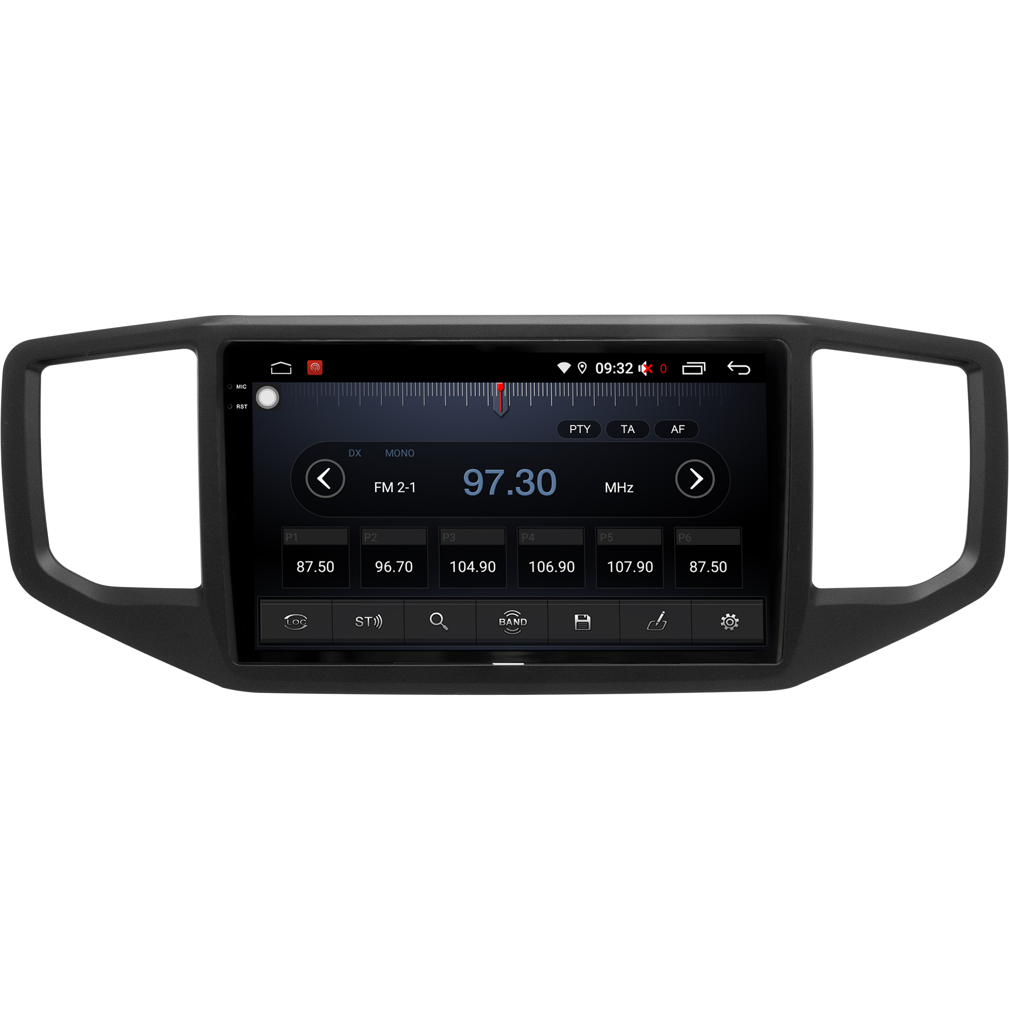 MULTIMÍDIA <BR> AIKON PRÓTON <BR> 4RAM 64GB QLED 9''<BR> AMAROK 2017 A 2024 - Imagem 7