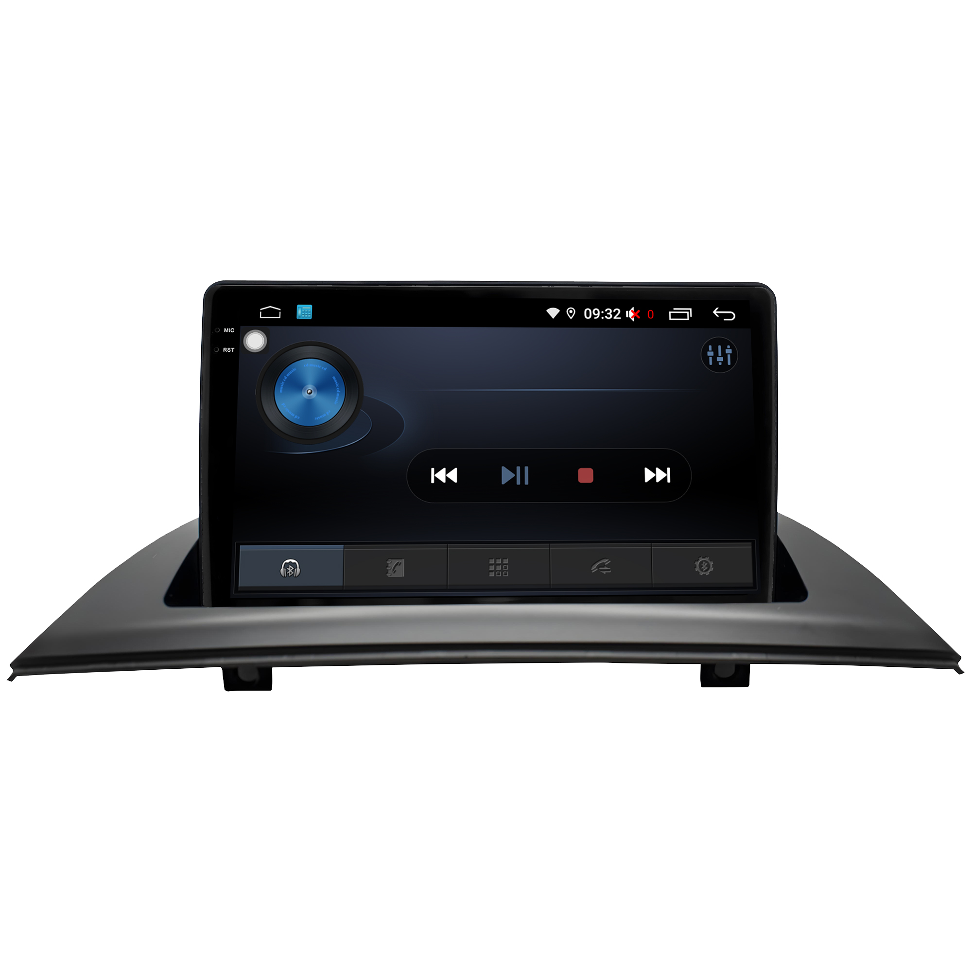 MULTIMÍDIA <BR> AIKON PRÓTON <BR> 4RAM 64GB QLED 9'' <BR> X3 2006 A 2010 - Imagem 8