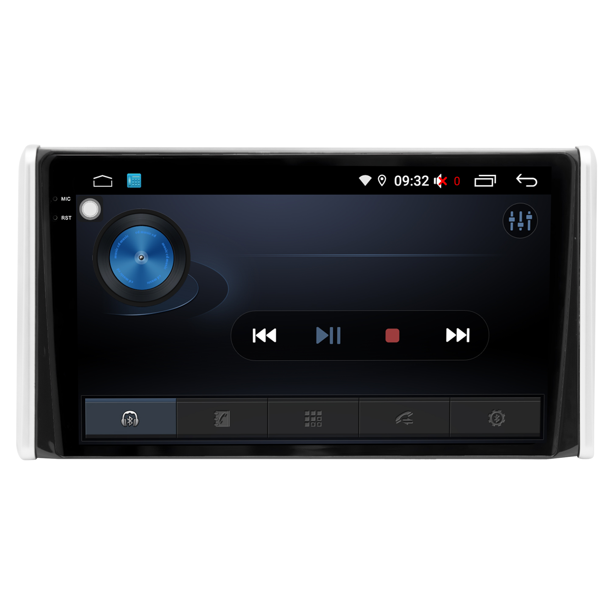 MULTIMÍDIA <BR> AIKON PRÓTON <BR> 6RAM 128GB QLED 10"<BR> RAV4 2019 ACIMA - Imagem 8