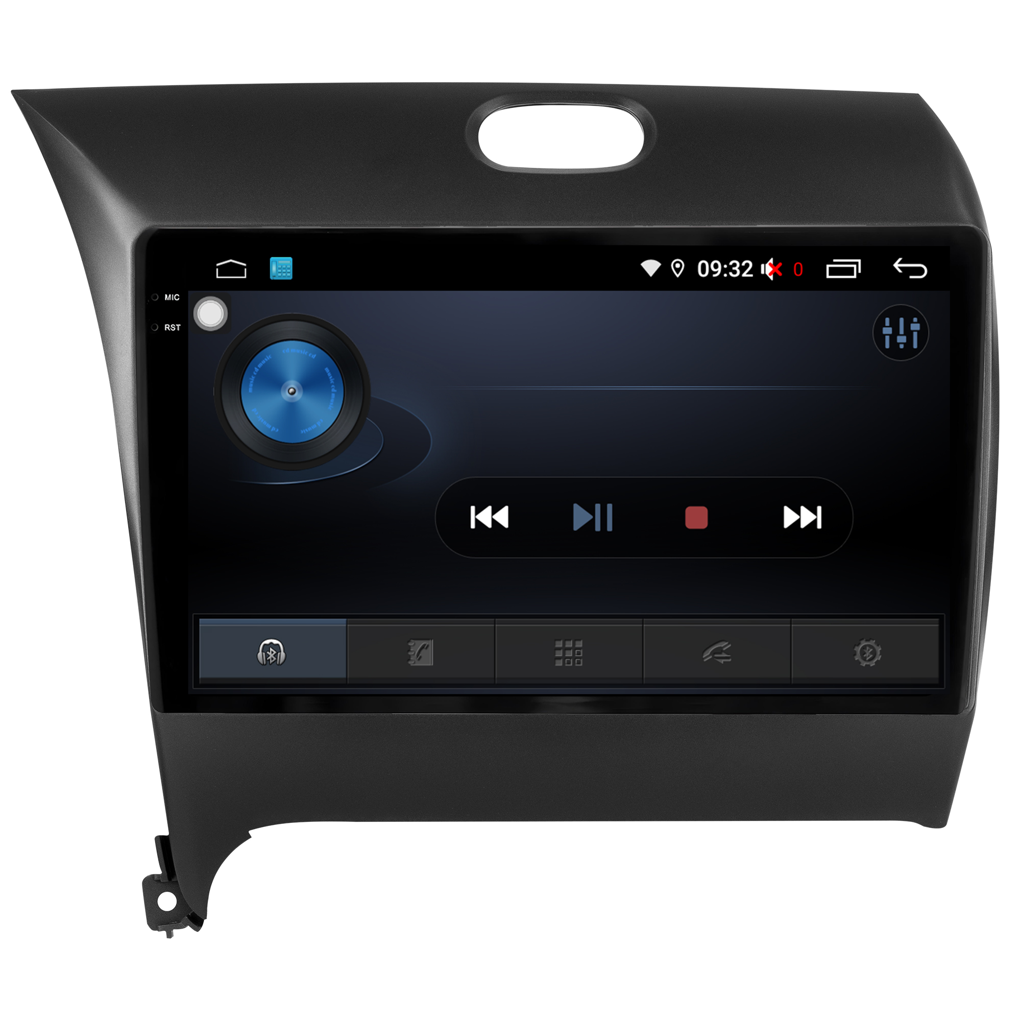 MULTIMÍDIA <BR> AIKON PRÓTON <BR> 4RAM 64GB QLED 9'' <BR> CERATO 2013 A 2019 - Imagem 8