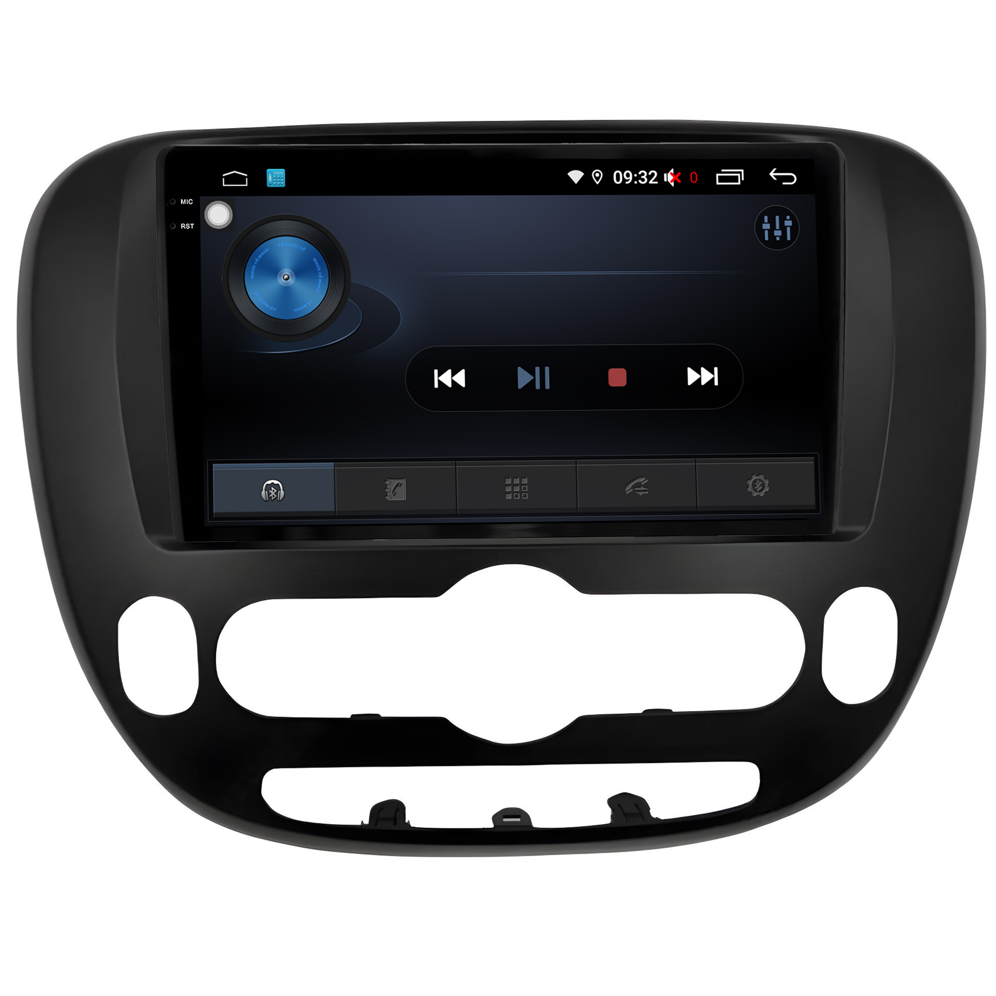 MULTIMÍDIA <BR> AIKON PRÓTON <BR> 4RAM 64GB QLED 9'' <BR> SOUL 2015 A 2021 - Imagem 8