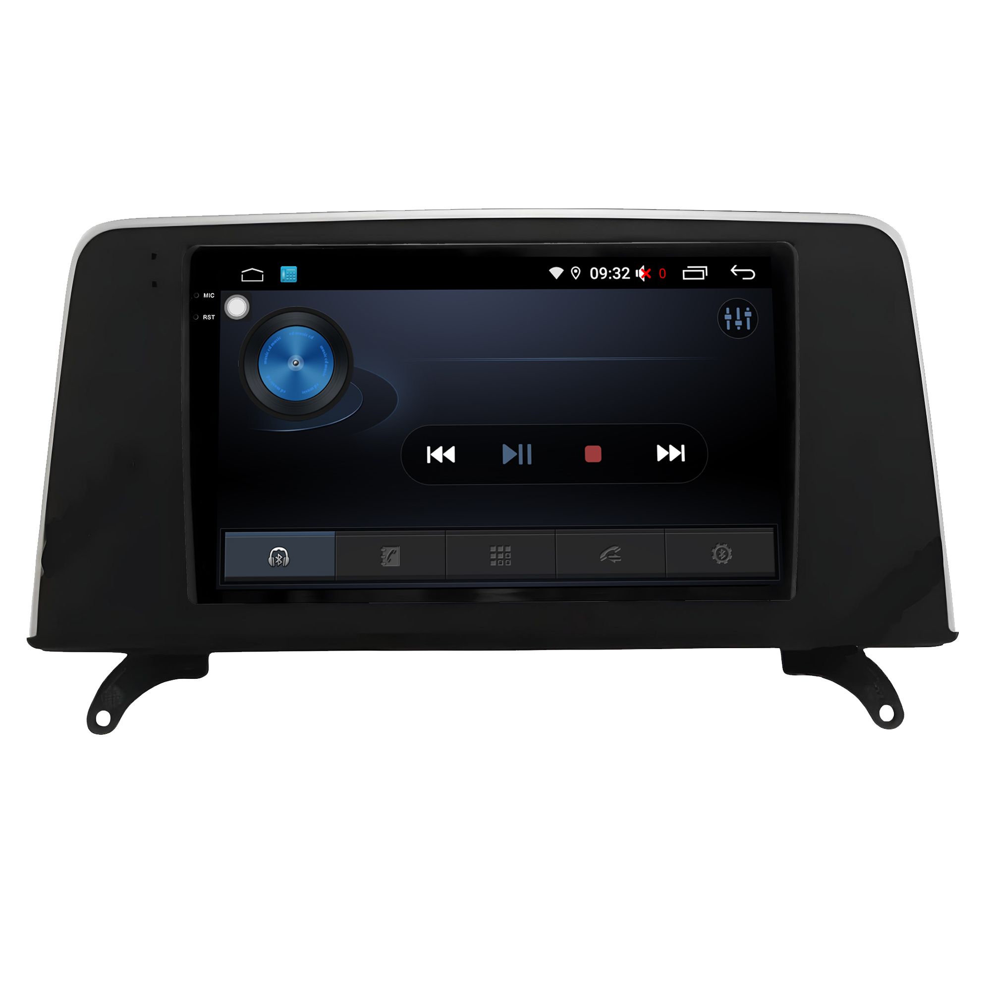MULTIMÍDIA <BR> AIKON PRÓTON <BR> 4RAM 64GB QLED 9'' <BR> X5 2009 A 2013 <BR> X6 2009 A 2014 - Imagem 8