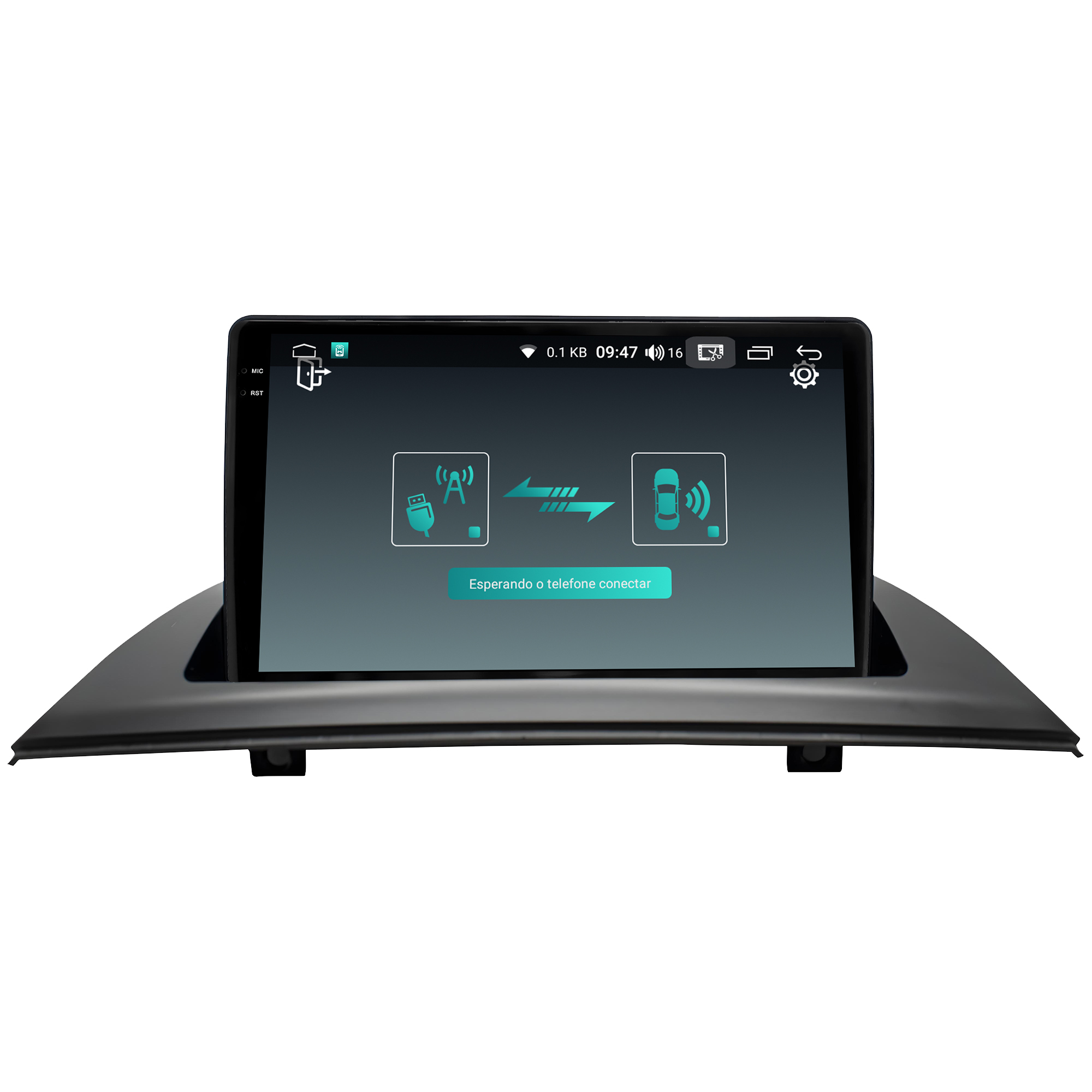 MULTIMÍDIA <BR> AIKON PRÓTON <BR> 4RAM 64GB QLED 9'' <BR> X3 2006 A 2010 - Imagem 10