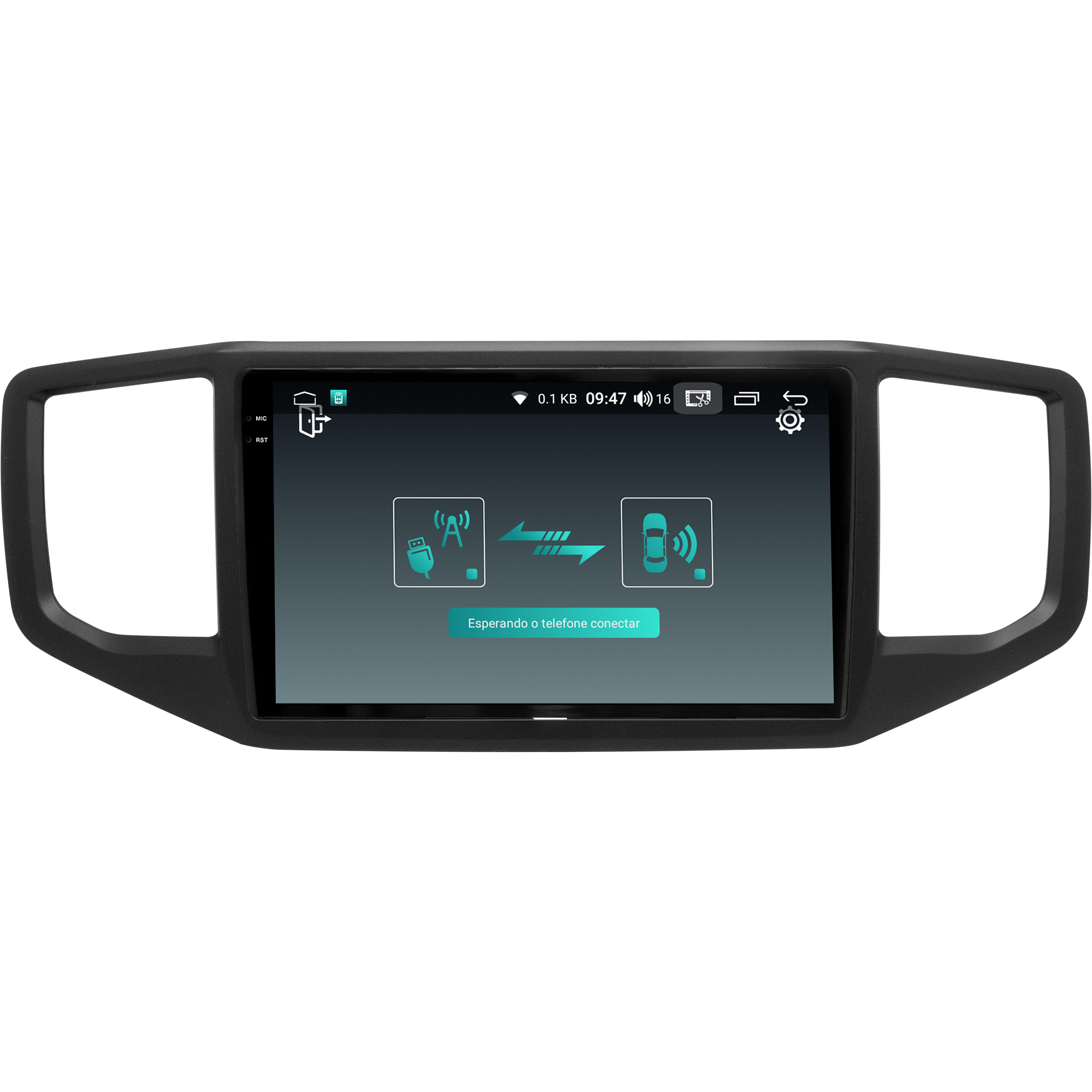 MULTIMÍDIA <BR> AIKON PRÓTON <BR> 4RAM 64GB QLED 9''<BR> AMAROK 2017 A 2024 - Imagem 10