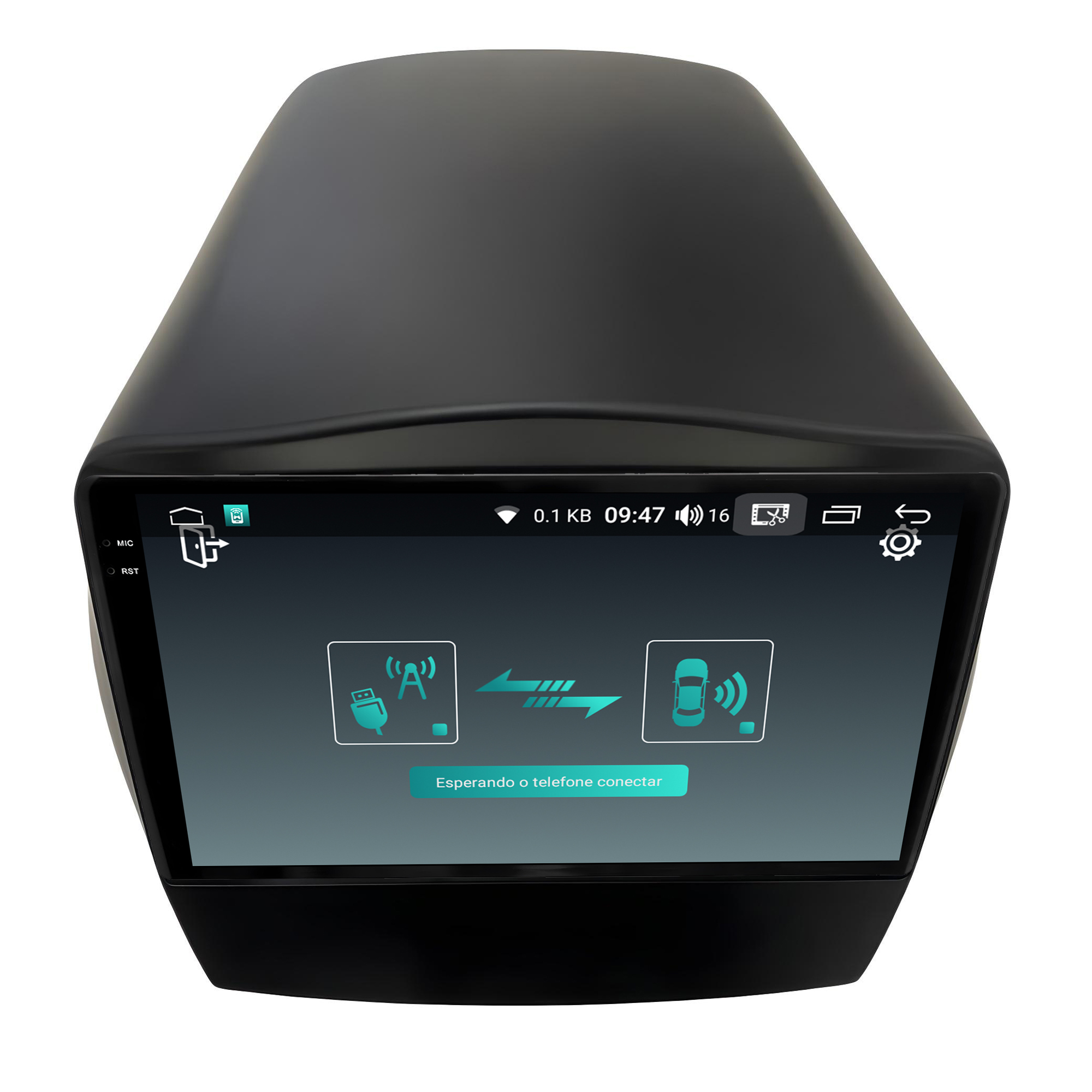 MULTIMÍDIA <BR> AIKON PRÓTON <BR> 4RAM 64GB QLED 9'' <BR> HYUNDAI IX35 - Imagem 10