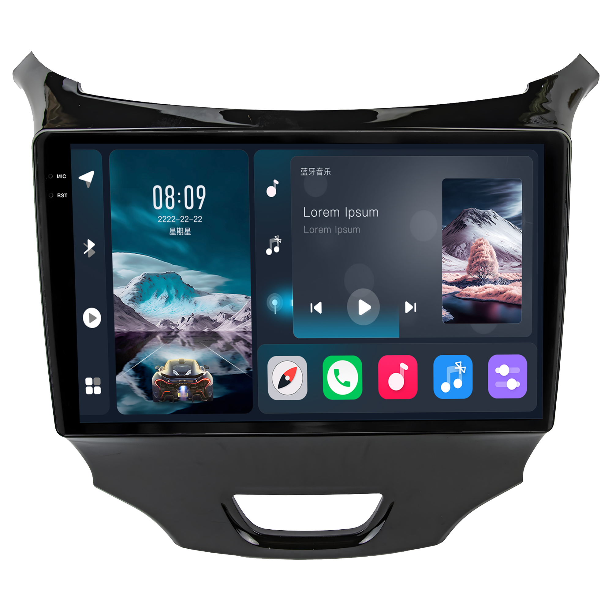 MULTIMÍDIA <BR> SOAUDIO S LINE <BR> 2RAM 64GB QLED 9" <BR> CRUZE LT 2017 A 2023 - Imagem 2