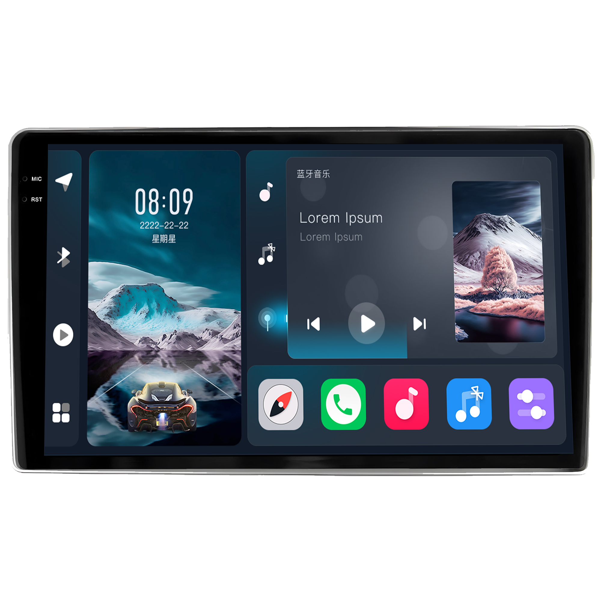 MULTIMÍDIA <BR> SOAUDIO S LINE <BR> 2RAM 64GB QLED 9'' <BR> SPIN 2012 A 2024 - Imagem 3
