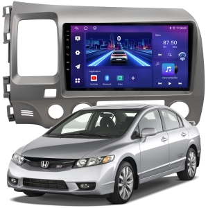 MULTIMÍDIA JOKER <BR> 6RAM 128GB 9" <BR> NEW CIVIC 2007 A 2011