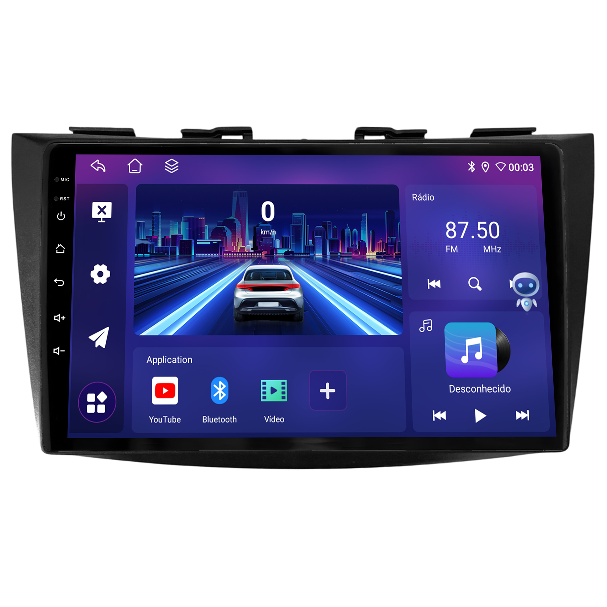 MULTIMÍDIA JOKER <BR> 4RAM 64GB 9" <BR> SWIFT - Imagem 3