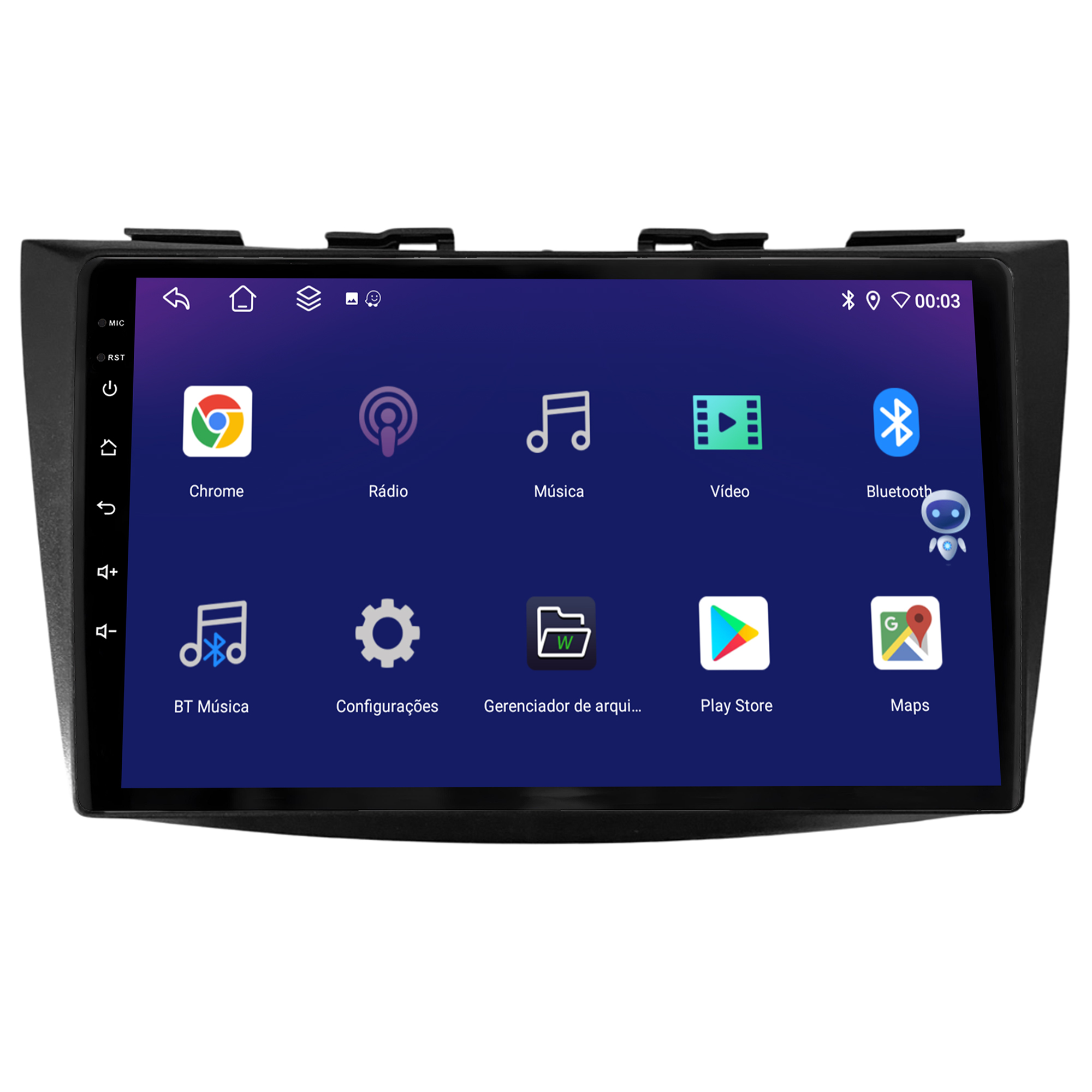 MULTIMÍDIA JOKER <BR> 4RAM 64GB 9" <BR> SWIFT - Imagem 4