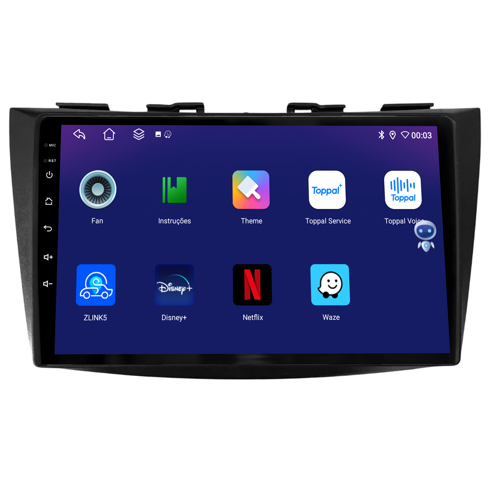 MULTIMÍDIA JOKER <BR> 4RAM 64GB 9" <BR> SWIFT - Imagem 6