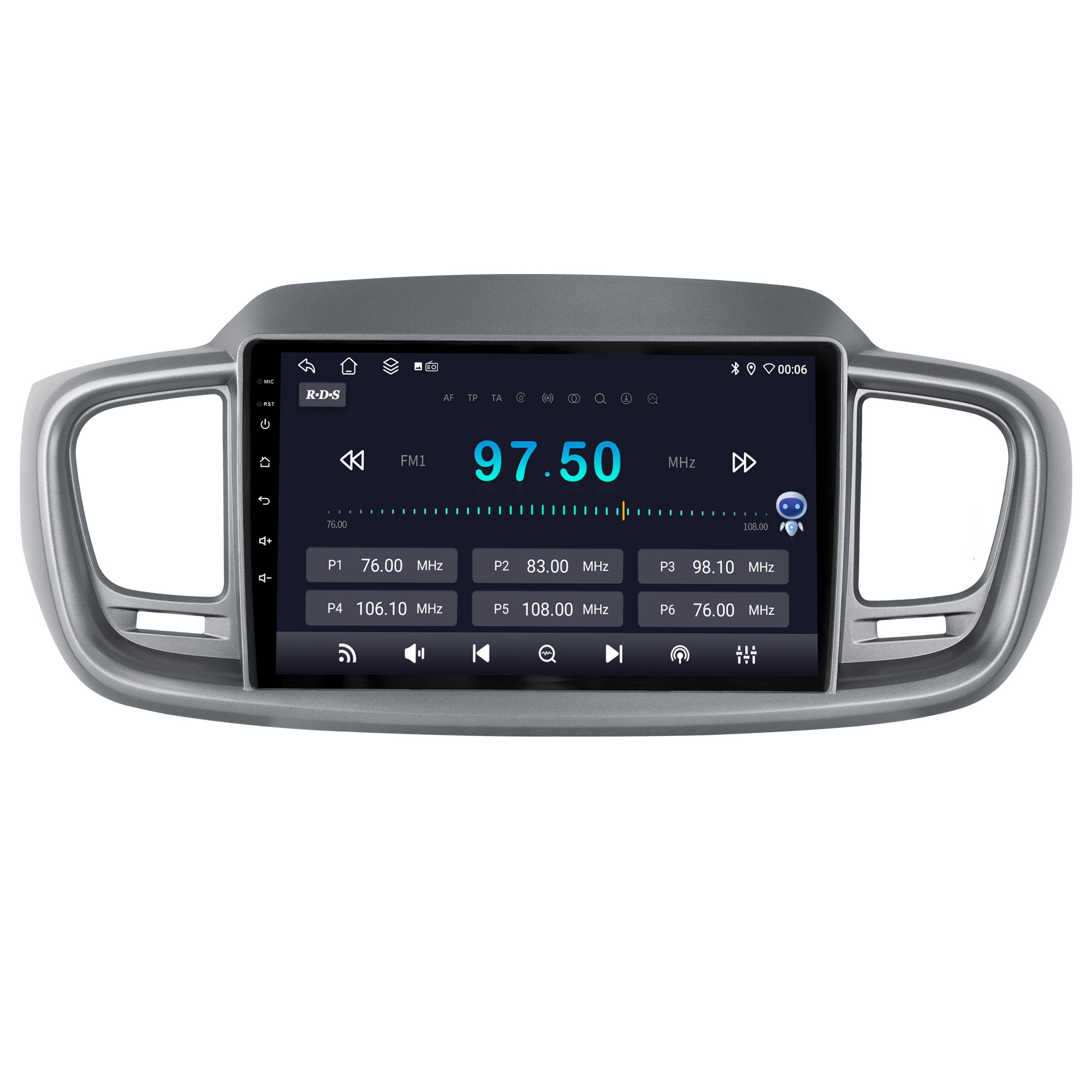 MULTIMÍDIA JOKER <BR> 6RAM 128GB 10" <BR> SORENTO 2016 A 2022 - Imagem 7