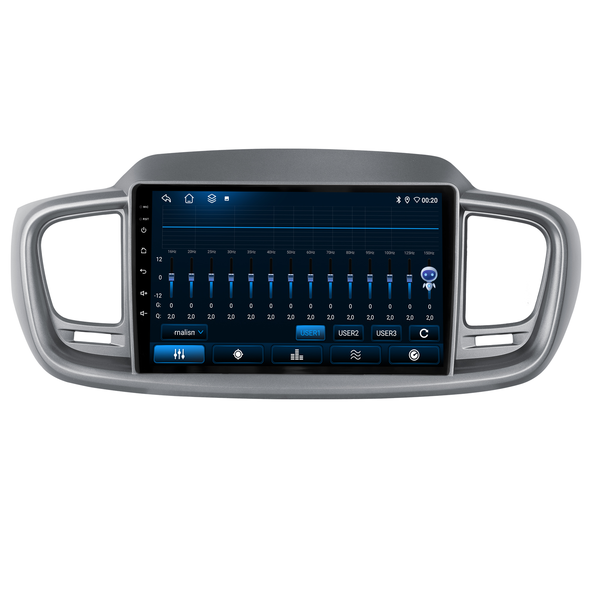 MULTIMÍDIA JOKER <BR> 6RAM 128GB 10" <BR> SORENTO 2016 A 2022 - Imagem 9
