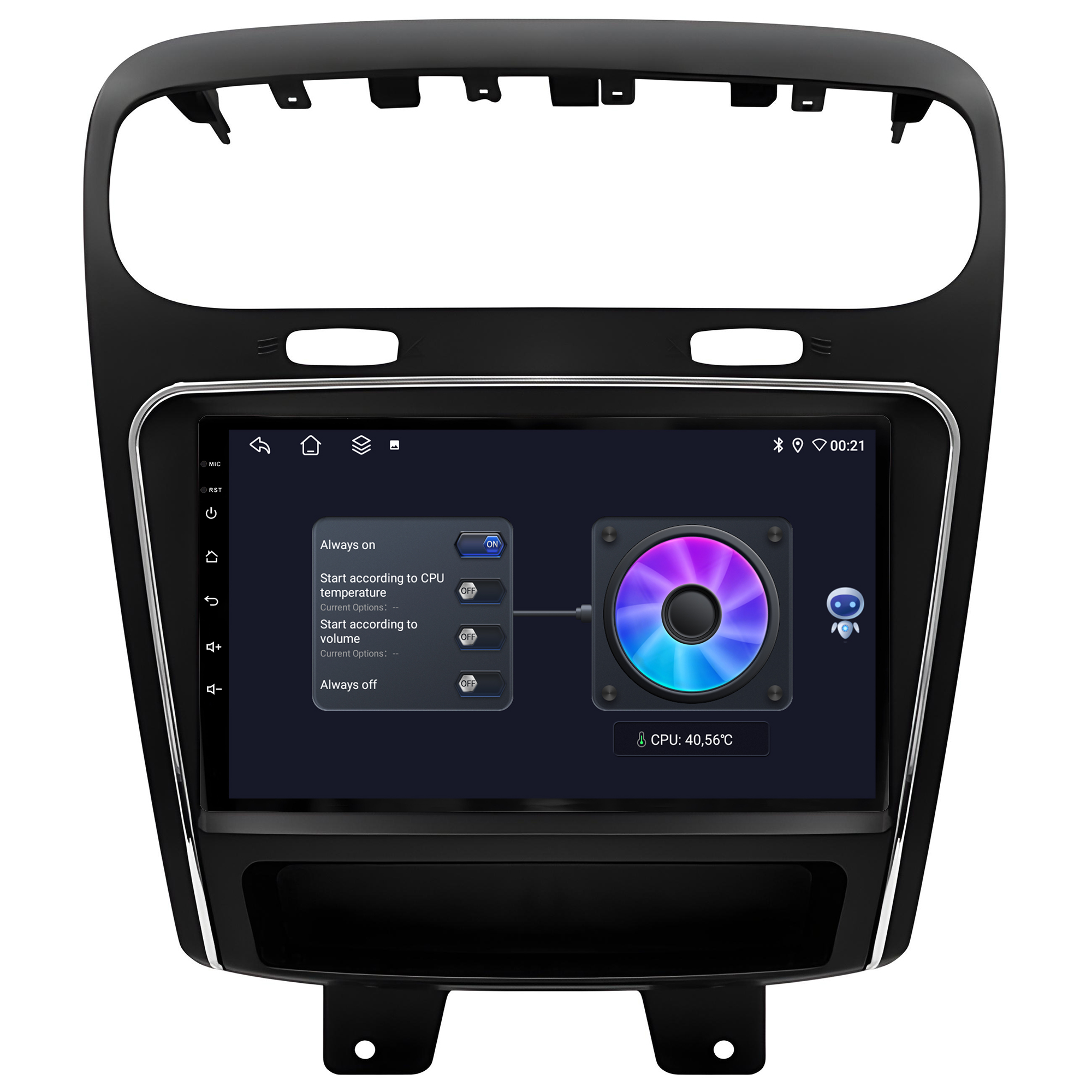 MULTIMÍDIA JOKER <BR> 6RAM 128GB 9" <BR> JOURNEY 2012 A 2017 - Imagem 10