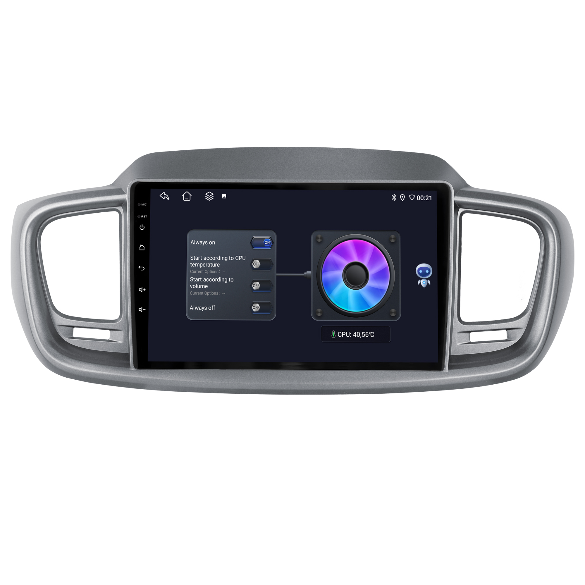 MULTIMÍDIA JOKER <BR> 6RAM 128GB 10" <BR> SORENTO 2016 A 2022 - Imagem 10