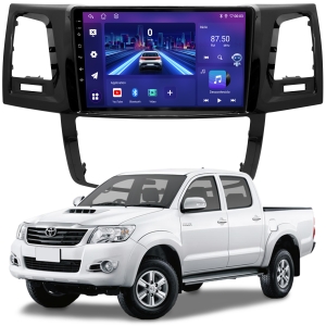 MULTIMÍDIA JOKER <BR> 6RAM 128GB 9" <BR> HILUX  SW4 2005 A 2016 <BR> AR DIGITAL OU AR ANALÓGICO