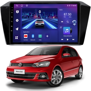 MULTIMÍDIA JOKER <BR> 6RAM 128GB 9" <BR> G7 G8 <BR> SAVEIRO 2017 ACIMA